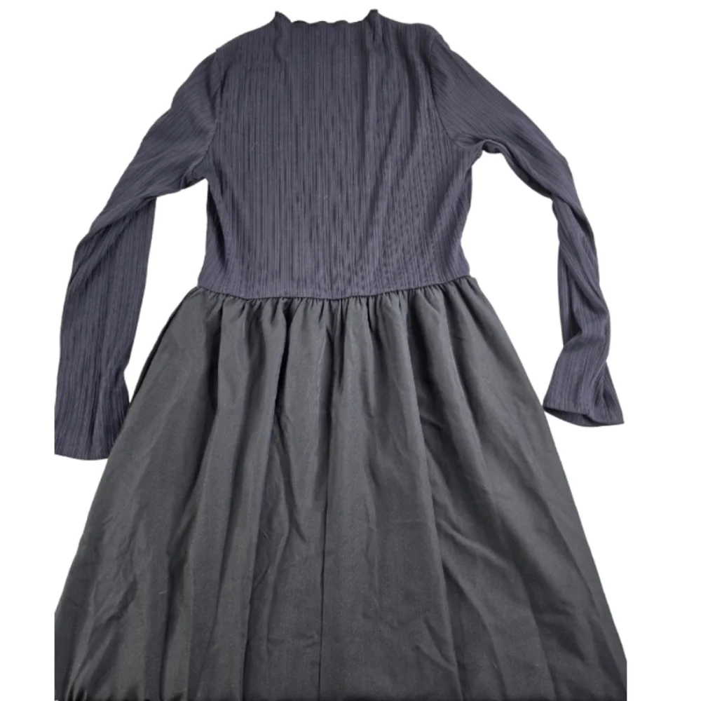Grace Karin S Navy Blue Long Sleeve Dress 0773-t